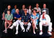Tim Russ om a group picture, Seatrek 1995